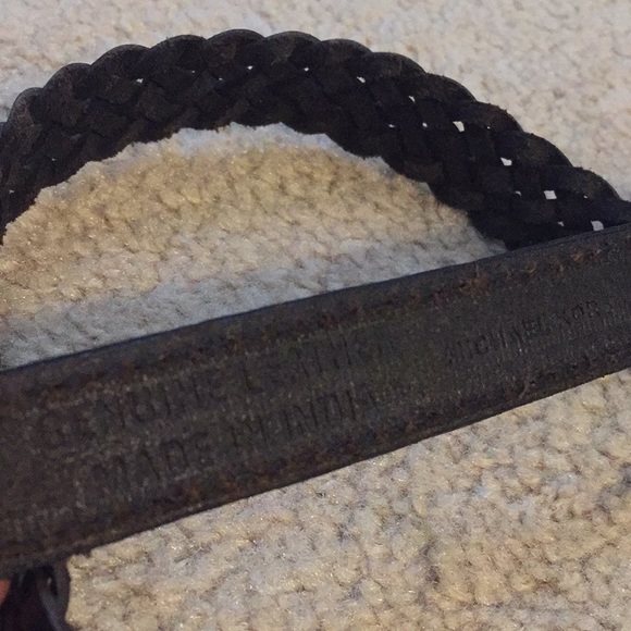 NWT Braided Leather Michael Kors Belt- Size M - Picture 4 of 4